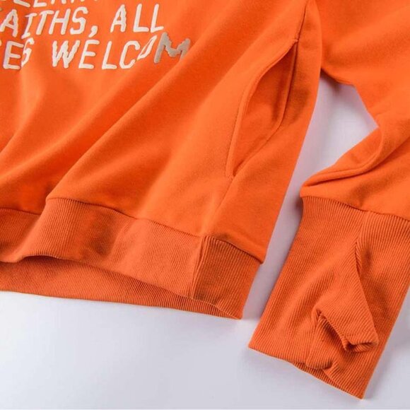 CPFM.XYZ Letter Hooded Sweatshirt Orange - Picture 4 of 4